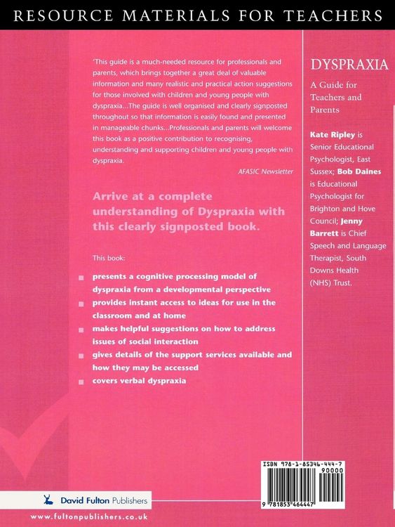 Produktbild: Dyspraxia