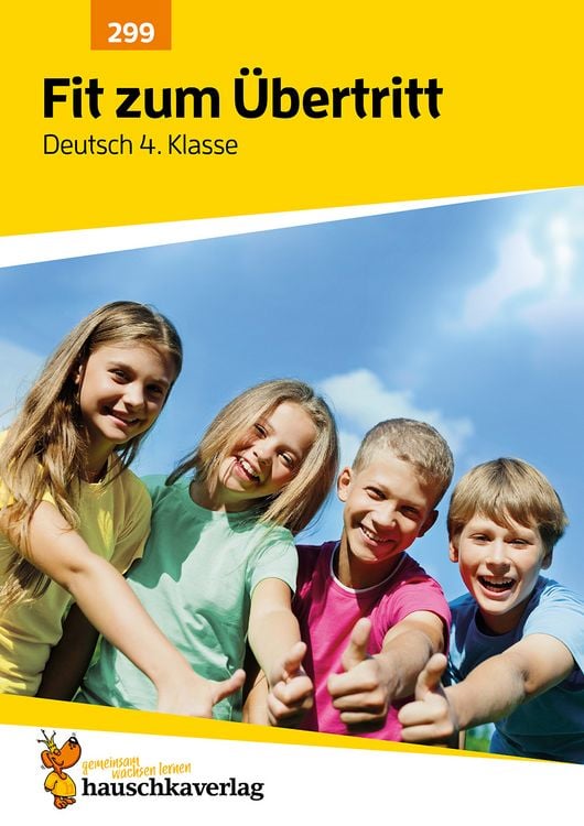 Produktbild: &Uuml;bungsheft Fit zum &Uuml;bertritt - Tests in Deutsch 4. Klasse