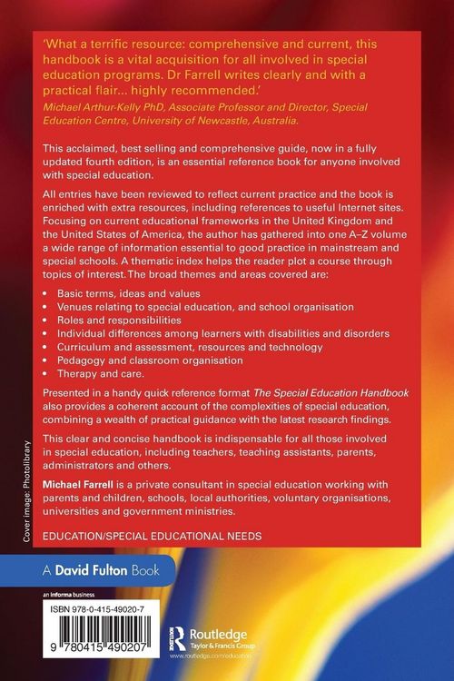 Produktbild: The Special Education Handbook
