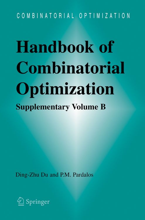 Produktbild: Handbook of Combinatorial Optimization