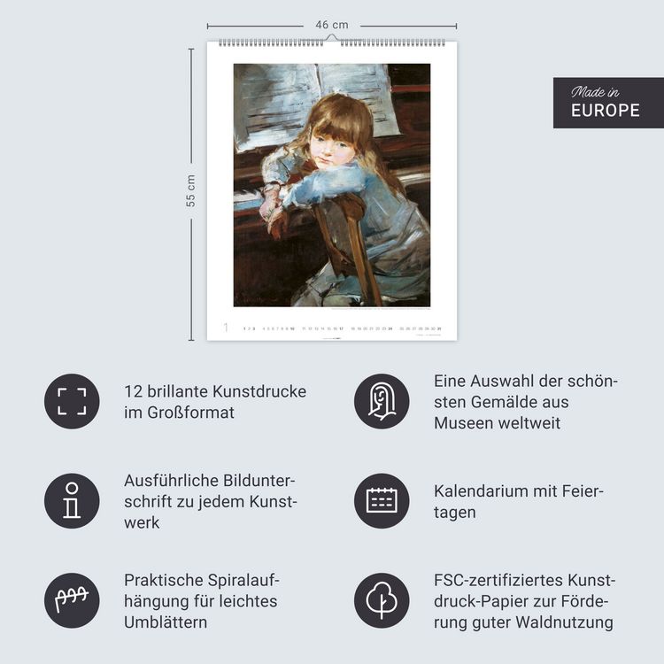 Produktbild: Allegro - Musik in der Kunst Kalender 2027 - Musik in der Kunst