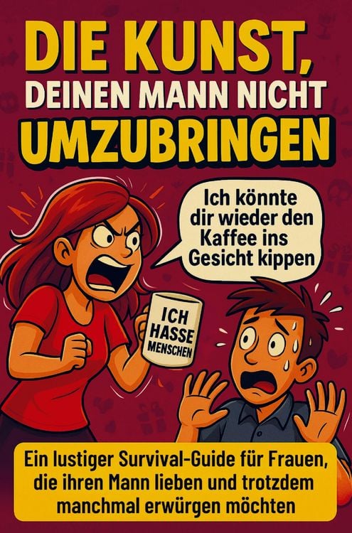 Produktbild: Die Kunst, deinen Mann nicht umzubringen: Ein lustiger Survival-Guide f&uuml;r Frauen, die ihren Mann lieben und trotzdem manchmal erw&uuml;rgen m&ouml;chten