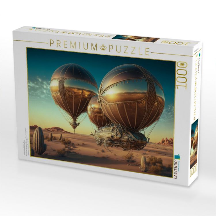 Produktbild: CALVENDO Puzzle Sch&ouml;ne Hei&szlig;luftballons | 1000 Teile Lege-Gr&ouml;&szlig;e 64x48cm Foto-Puzzle f&uuml;r gl&uuml;ckliche Stunden