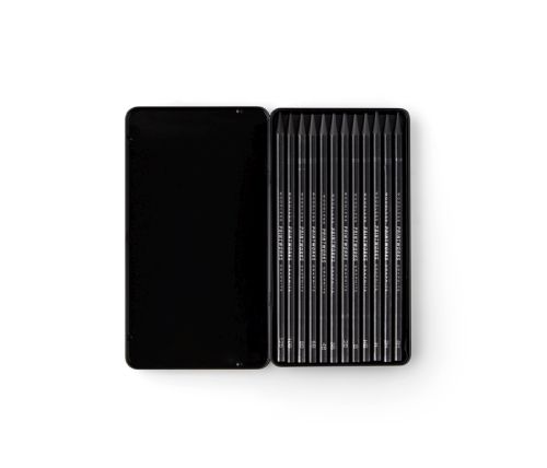 Produktbild: 12 colour pencils Graphite - Printworks