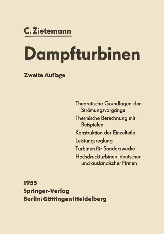 Produktbild: Die Dampfturbinen