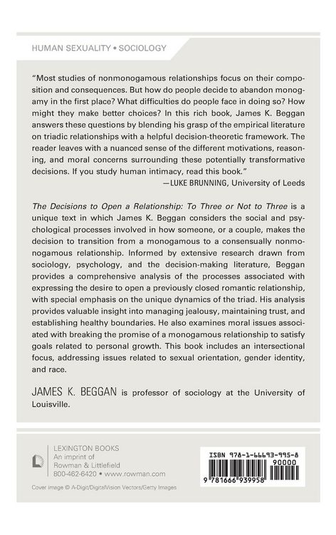 Produktbild: Decisions to Open a Relationship