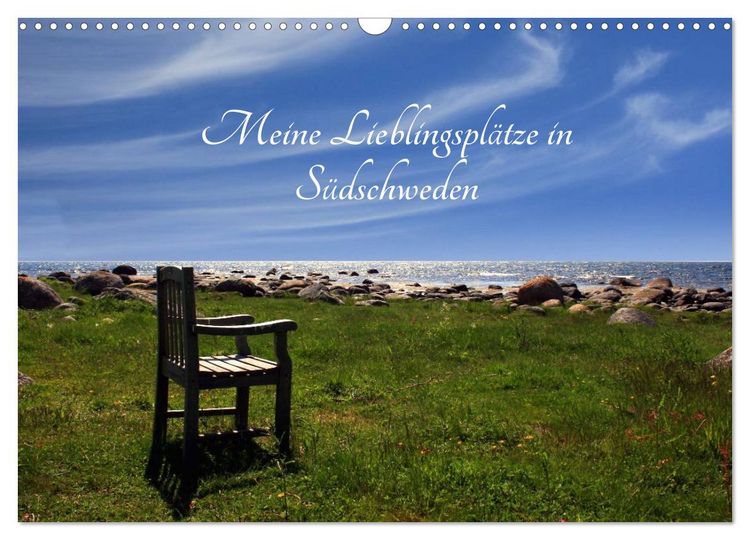 Produktbild: Meine Lieblingspl&auml;tze in S&uuml;dschweden (Wandkalender 2026 DIN A3 quer), CALVENDO Monatskalender