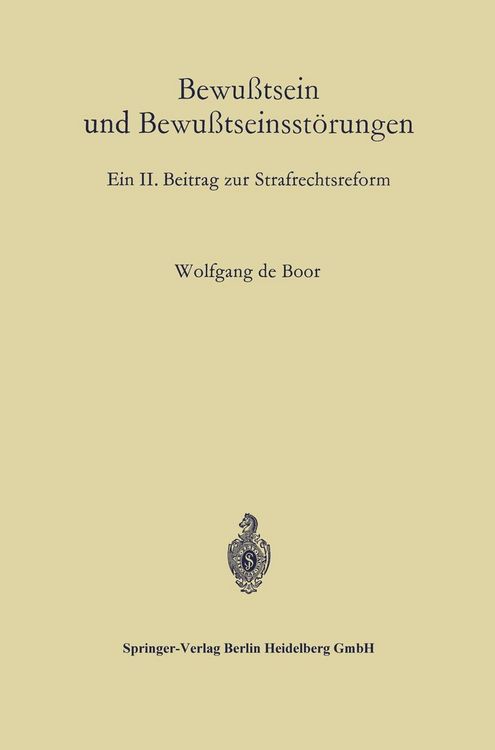 Produktbild: Bewu&szlig;tsein und Bewu&szlig;tseinsst&ouml;rungen