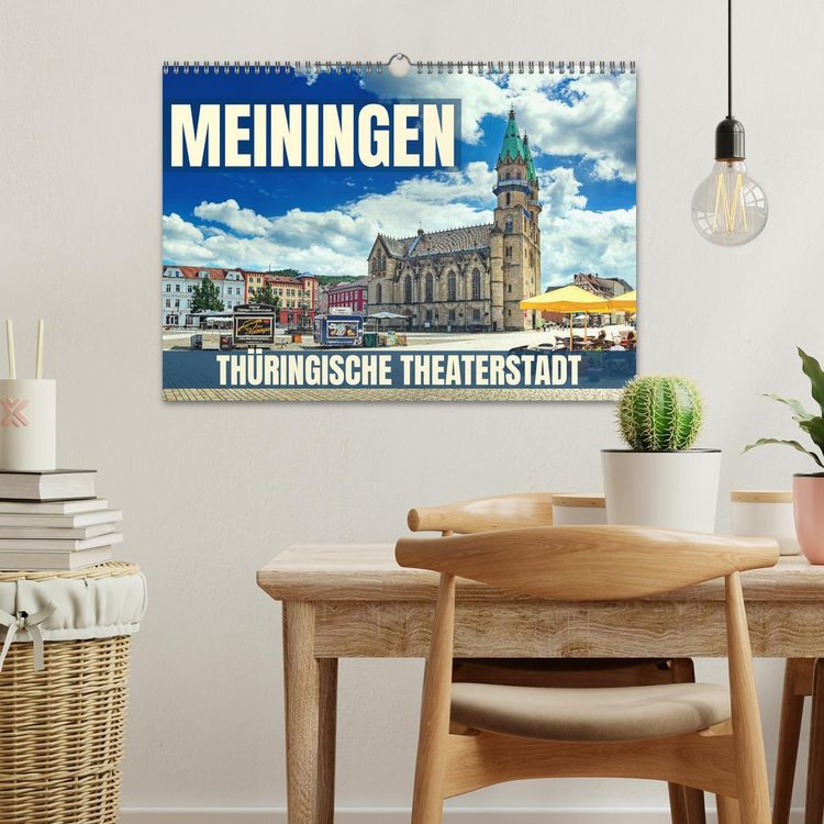 Produktbild: Meiningen - Th&uuml;ringische Theaterstadt (Wandkalender 2026 DIN A3 quer), CALVENDO Monatskalender