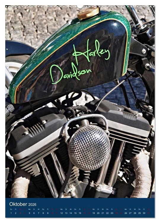 Produktbild: Mein Motorradkalender (hochwertiger Premium Wandkalender 2026 DIN A2 hoch), Kunstdruck in Hochglanz