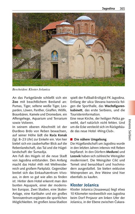 Produktbild: TRESCHER Reisef&uuml;hrer Serbien