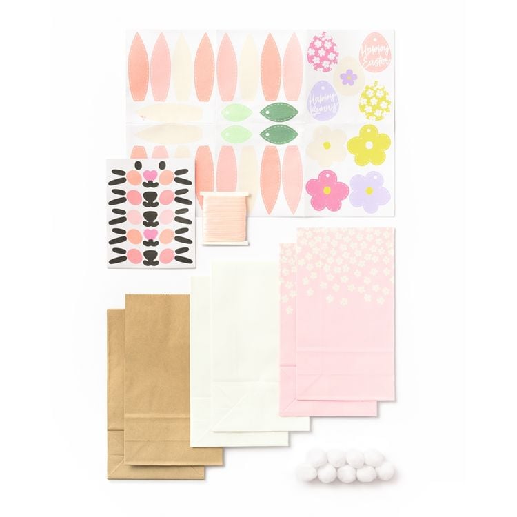 Produktbild: folia Papiert&uuml;ten H&auml;schen SWEET 9 St&uuml;ck