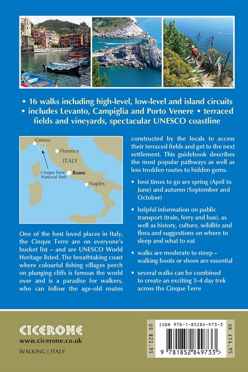 Produktbild: Walking in Italy's Cinque Terre