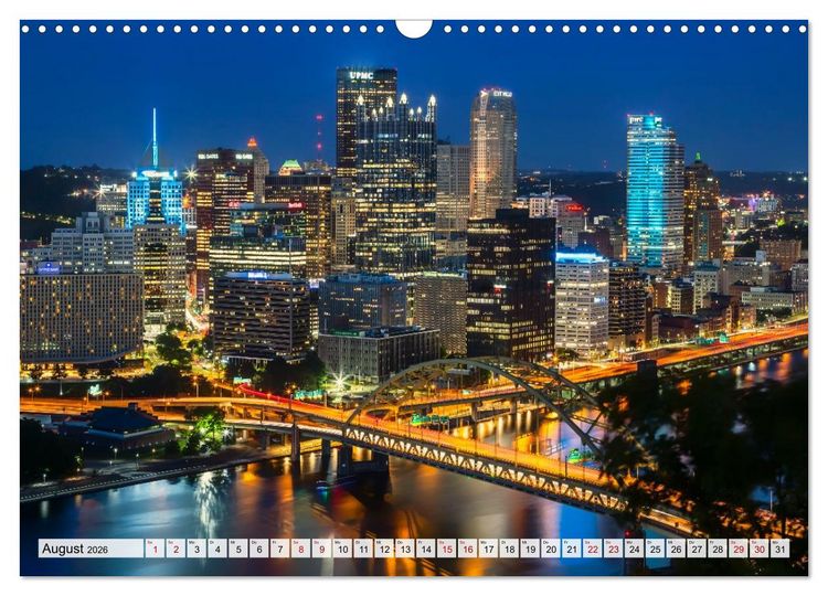 Produktbild: Faszination USA - Eine Reise durch Stadt und Natur (Wandkalender 2026 DIN A3 quer), CALVENDO Monatskalender