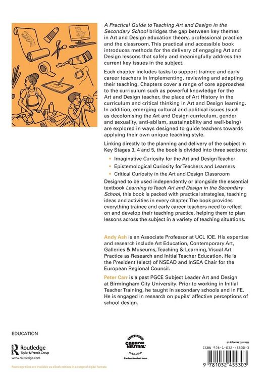 Produktbild: A Practical Guide to Teaching Art and Design in the Secondary School
