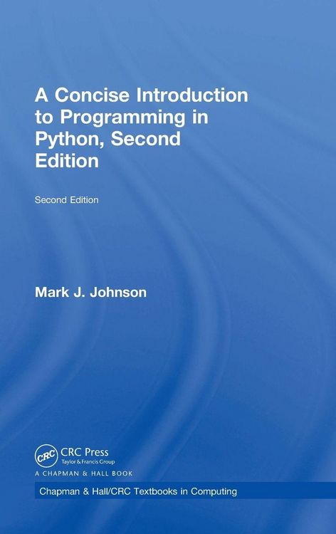 Produktbild: A Concise Introduction to Programming in Python