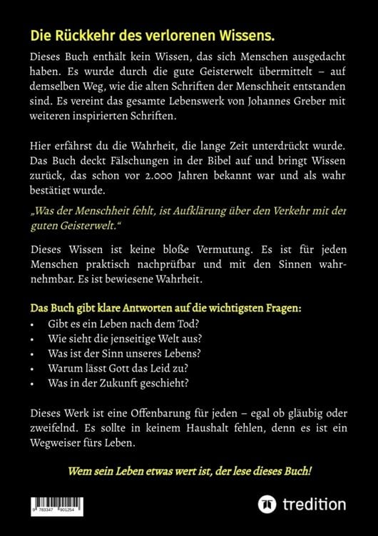 Produktbild: 3.Auflage Das geheime Wissen &ndash; Das wichtigste Buch f&uuml;r die Menschheit!