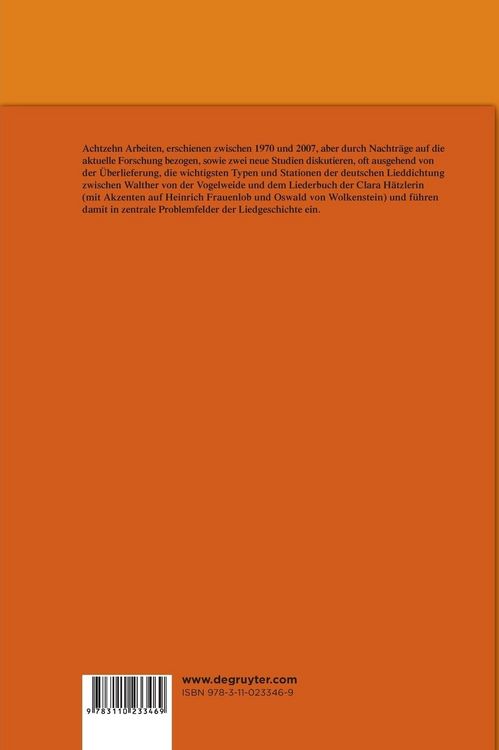 Produktbild: Lieder und Liederb&uuml;cher