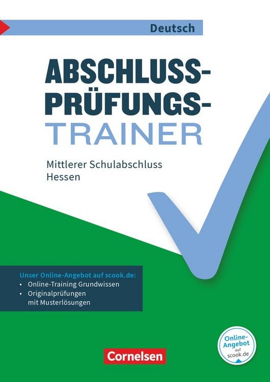Produktbild: Abschlusspr&uuml;fungstrainer Deutsch - Hessen - 10. Schuljahr