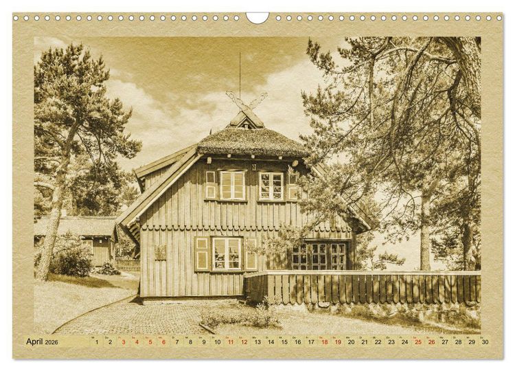 Produktbild: Das Baltikum - Ein Kalender im Zeitungsstil (Wandkalender 2026 DIN A3 quer), CALVENDO Monatskalender