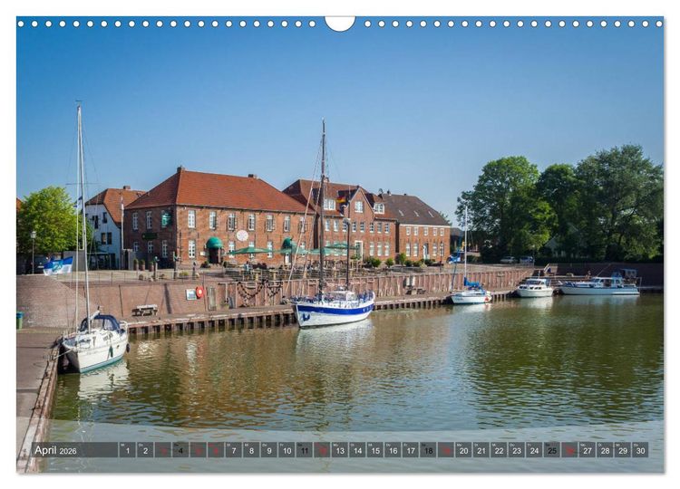 Produktbild: Hooksiel im Friesland (Wandkalender 2026 DIN A3 quer), CALVENDO Monatskalender