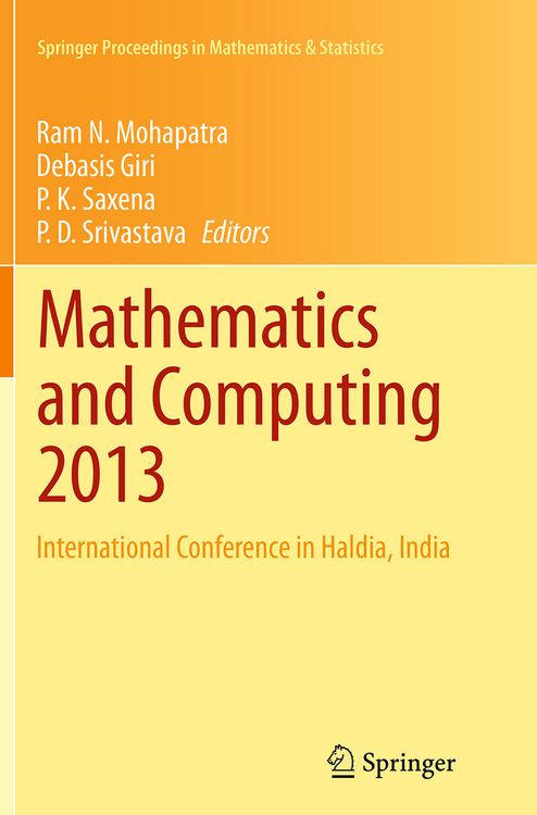 Produktbild: Mathematics and Computing 2013