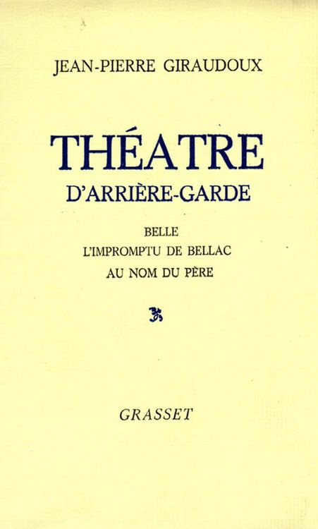 Produktbild: Th&eacute;&acirc;tre d'arri&egrave;re-garde