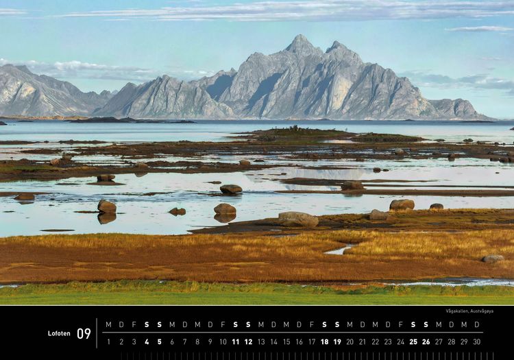 Produktbild: Lofoten Premiumkalender 2027