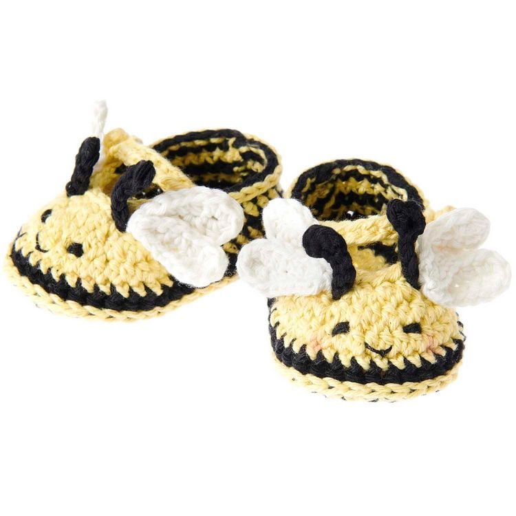 Produktbild: Ricorumi H&auml;kelset "Baby Booties" Biene
