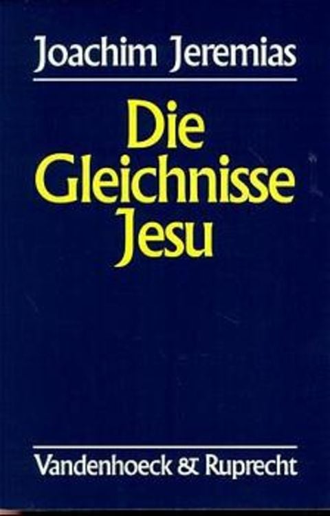 Produktbild: Die Gleichnisse Jesu