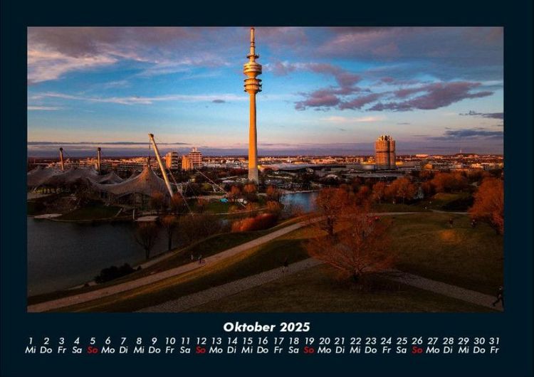 Produktbild: St&auml;dte aus Bayern 2025 Fotokalender DIN A4