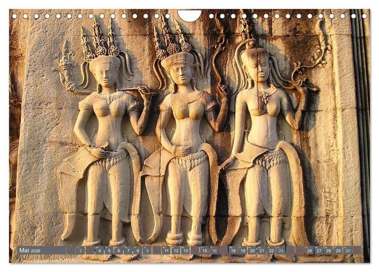 Produktbild: Kambodscha &bull; Angkor Wat (Wandkalender 2026 DIN A4 quer), CALVENDO Monatskalender