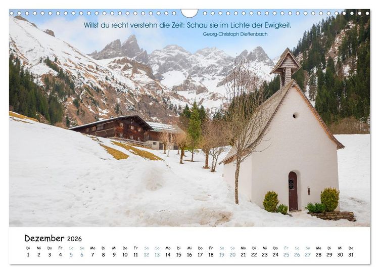 Produktbild: Christliche Bildpoesie 2026 (Wandkalender 2026 DIN A3 quer), CALVENDO Monatskalender