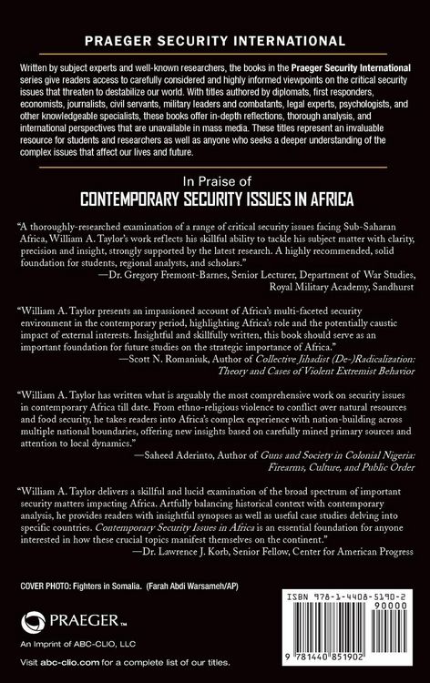 Produktbild: Contemporary Security Issues in Africa