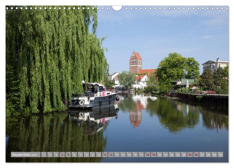 Produktbild: Hausbooturlaub Deutschland - Mecklenburgische Seenplatte (Wandkalender 2027 DIN A3 quer), CALVENDO Monatskalender