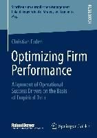 Produktbild: Optimizing Firm Performance