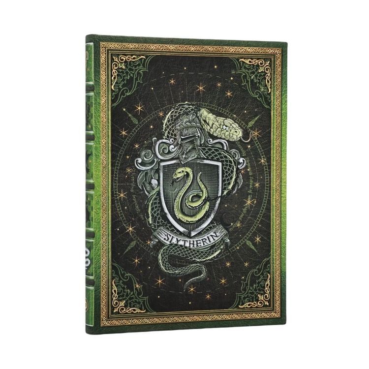 Produktbild: Hardcover Notizbuch, Slytherin, Midi, Spezial Unliniert