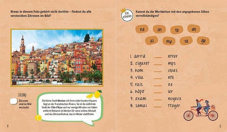 Produktbild: Urlaubsr&auml;tsel-Spa&szlig; Frankreich