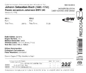 Produktbild: Bach: St John Passion