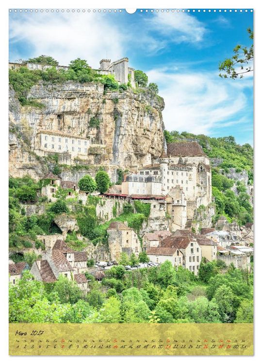 Produktbild: Gascogne Bilderbuch (hochwertiger Premium Wandkalender 2027 DIN A2 hoch), Kunstdruck in Hochglanz