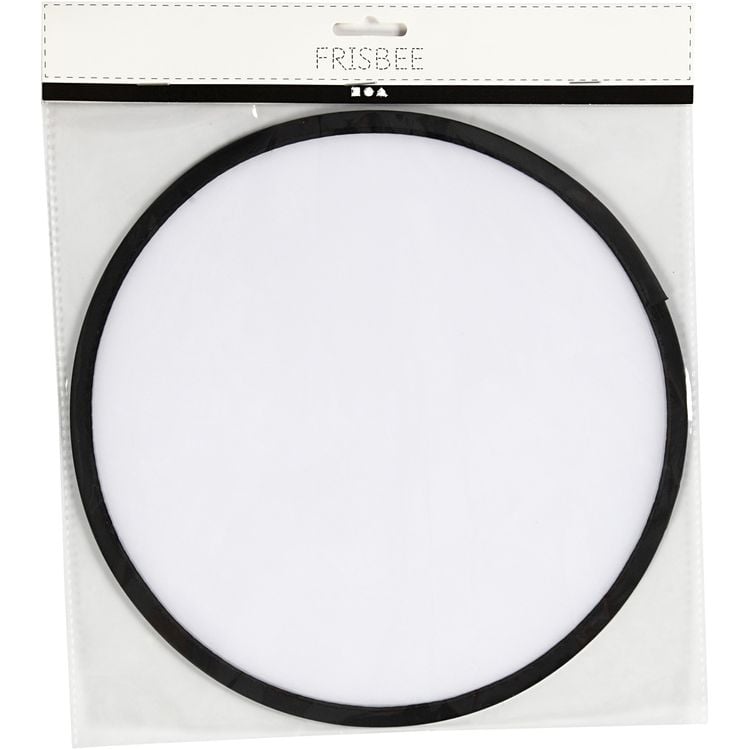 Produktbild: Creativ Company Frisbee, D 25 cm, Wei&szlig;, 1 Stk