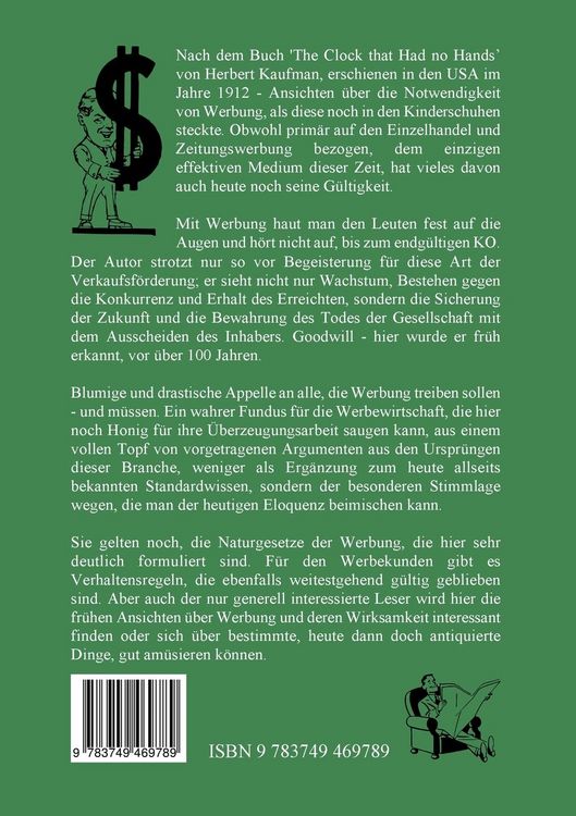 Produktbild: Die Uhr die keine Zeiger hatte - oder Werbung muss sein