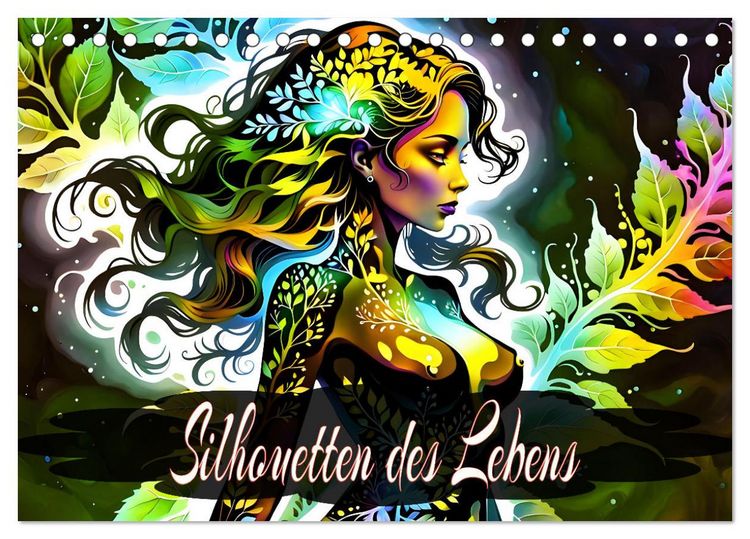Produktbild: Silhouetten des Lebens (Tischkalender 2026 DIN A5 quer), CALVENDO Monatskalender
