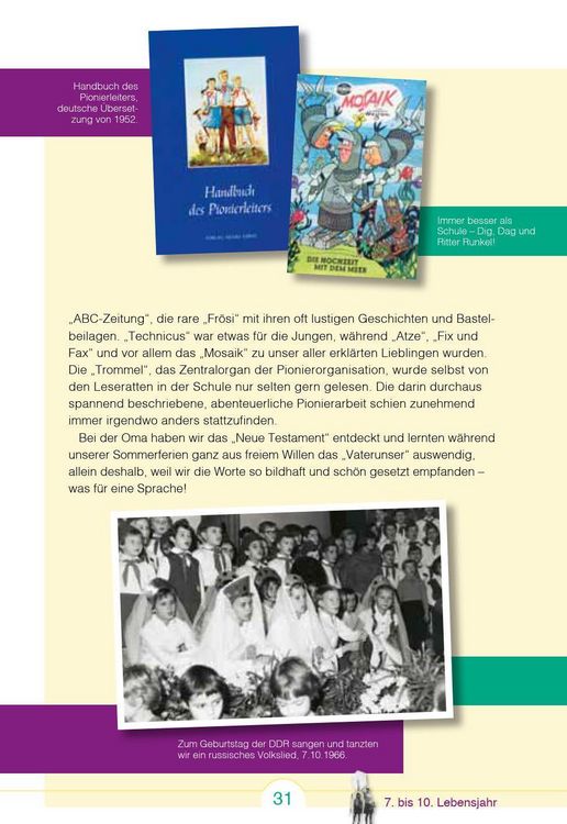 Produktbild: Aufgewachsen in der DDR - Wir vom Jahrgang 1958 - Kindheit und Jugend