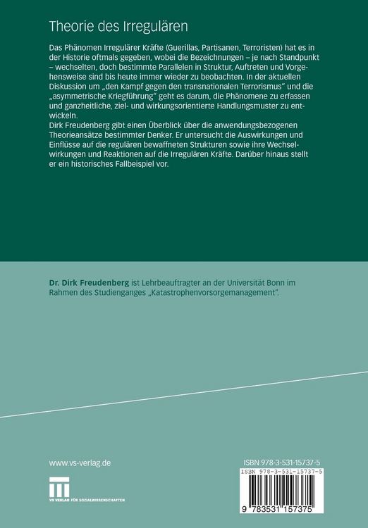 Produktbild: Theorie des Irregul&auml;ren
