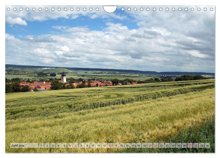 Produktbild: Wunderbares Th&uuml;ringen - Landschaften (Wandkalender 2026 DIN A4 quer), CALVENDO Monatskalender
