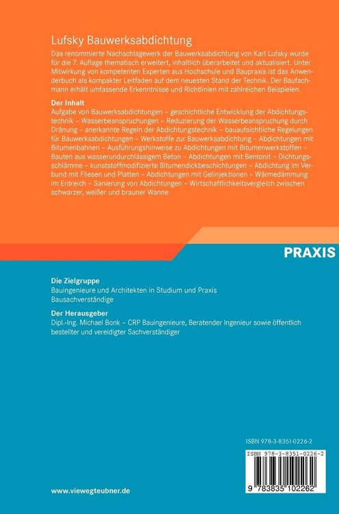 Produktbild: Lufsky Bauwerksabdichtung