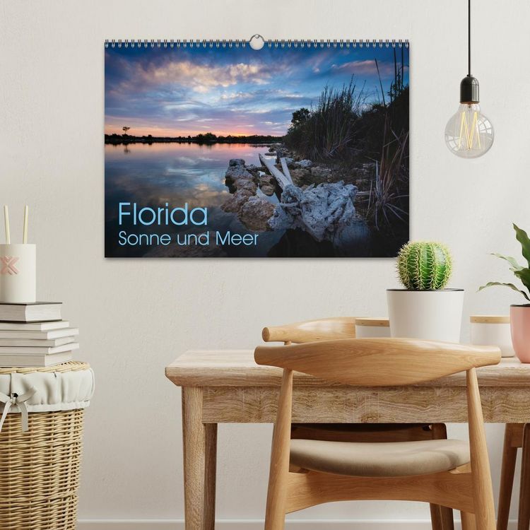 Produktbild: Florida. Sonne und Meer (Wandkalender 2026 DIN A3 quer), CALVENDO Monatskalender