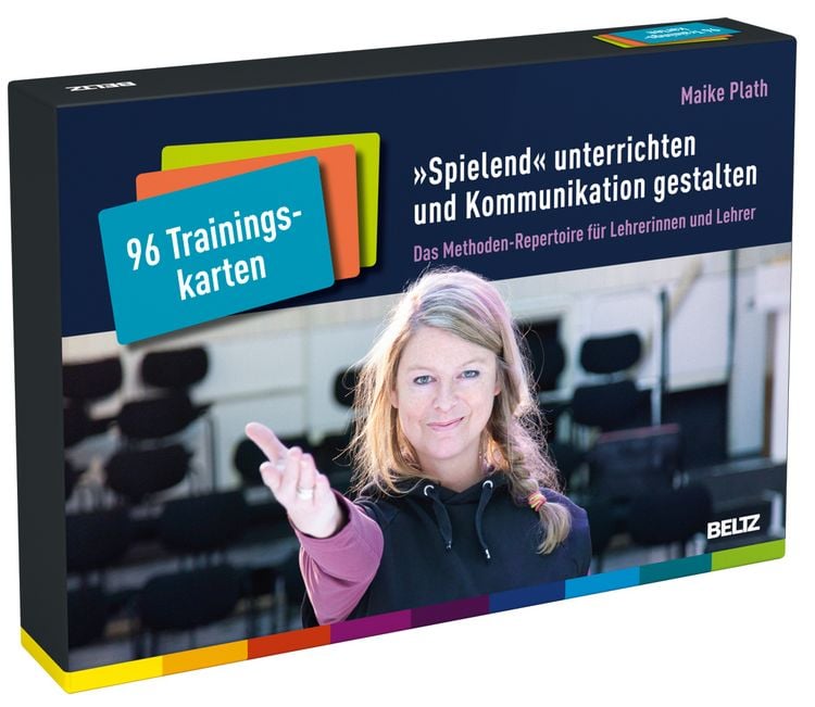 Produktbild: 96 Trainingskarten "Spielend" unterrichten und Kommunikation gestalten