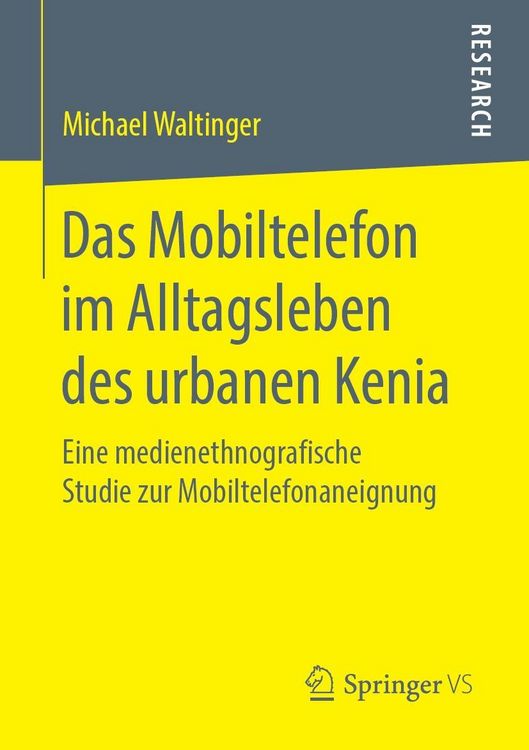 Produktbild: Das Mobiltelefon im Alltagsleben des urbanen Kenia